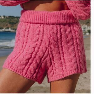 NEW Daily Drills Wool Alpaca Knit Pink Sweater Shirts